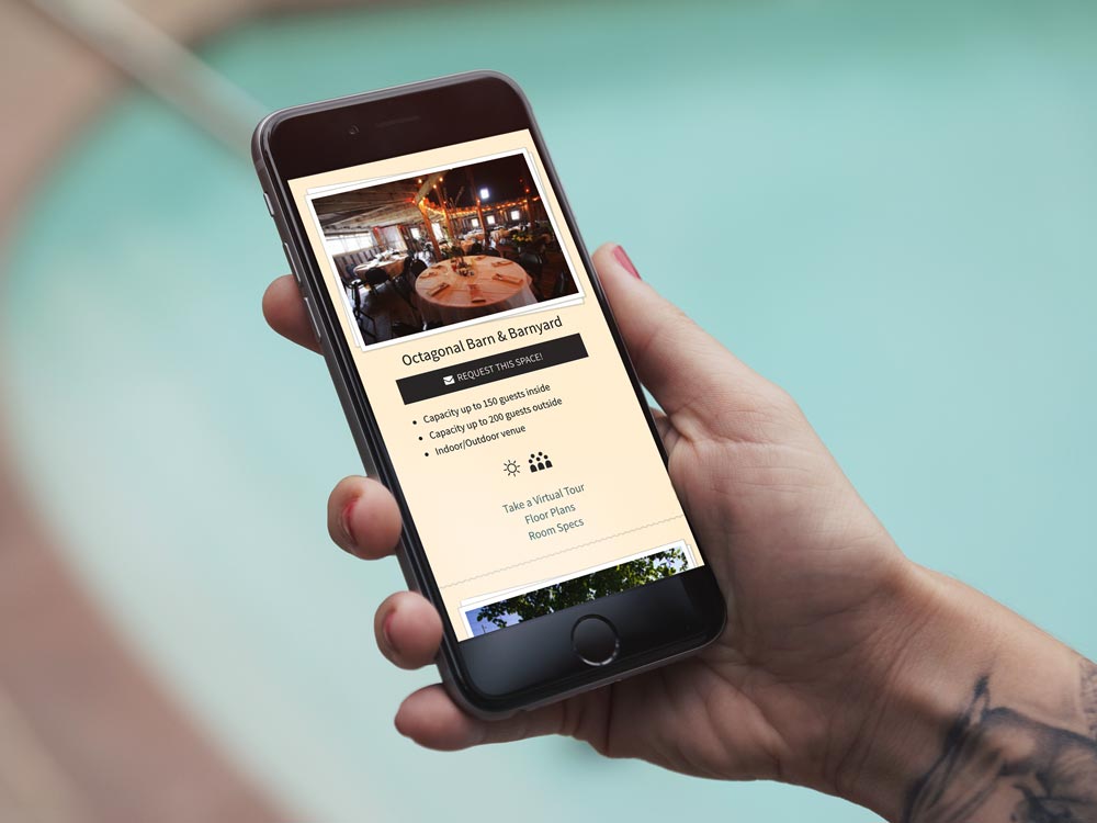 A McMenamins property on an iPhone