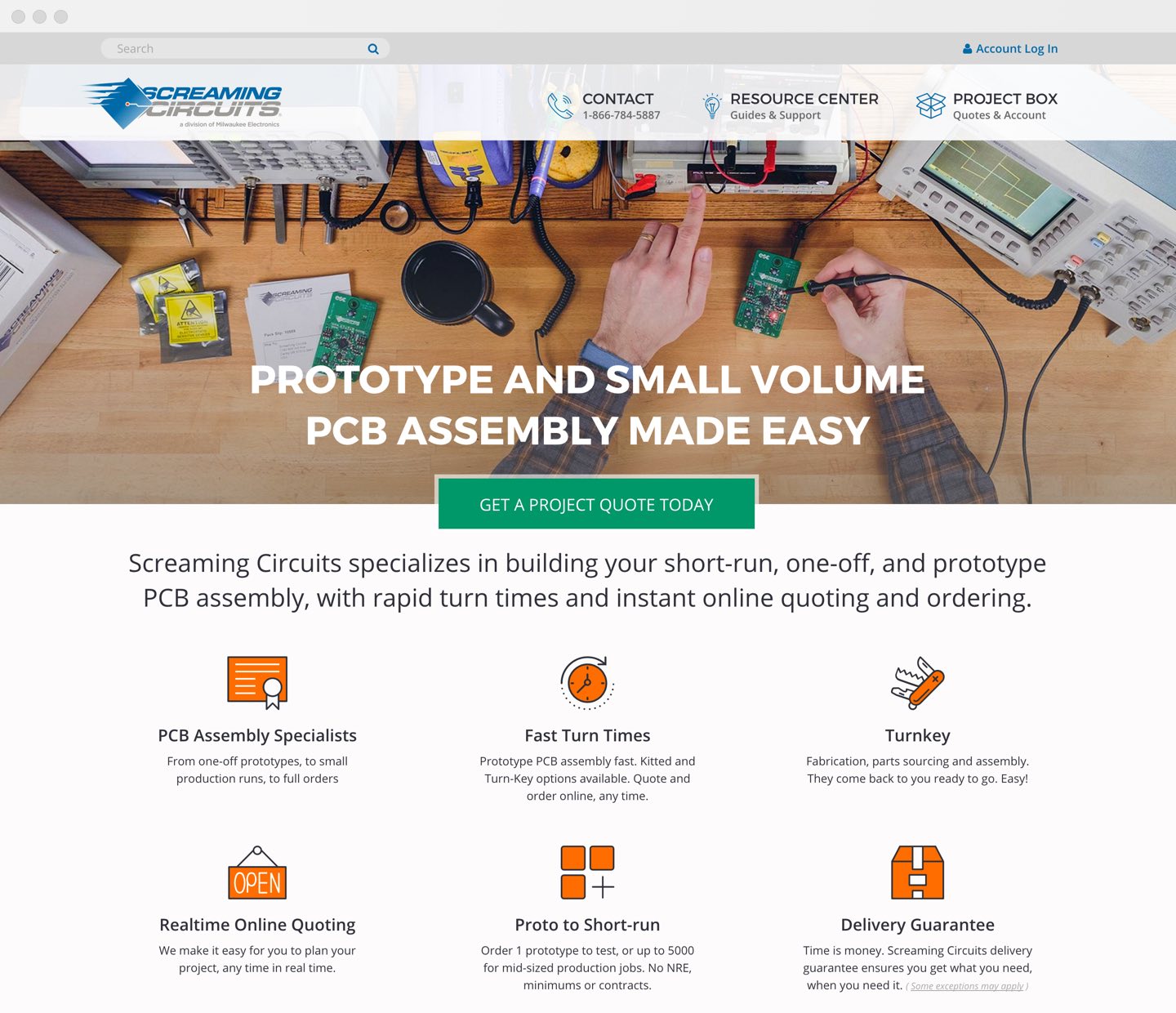 The Screaming Circuits homepage