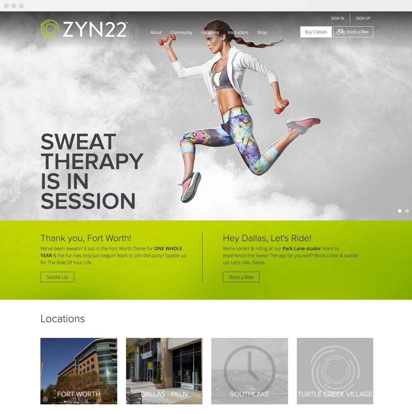The ZYN22 homepage